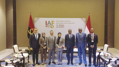 PT PGN Tbk membuka peluang kerja sama untuk optimalisasi potensi pasokan gas bumi dari Blok Andaman dari pegelaran Indonesia-Afrika Forum (IAF) 2024, beberapa waktu lalu. Foto: Dok. PGN