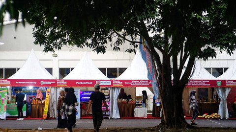 Festival UMKM Nasional 2024 yang digelar di dining hall Jakabaring, Palembang, Sumatera Selatan, Minggu (8/9) Foto: ary/urban id
