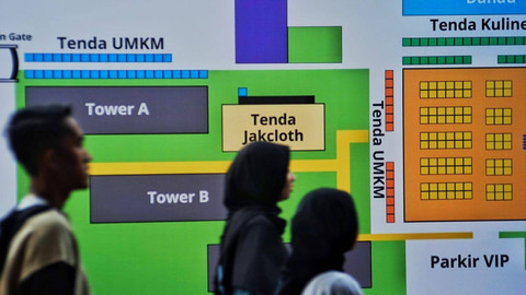 Festival UMKM Nasional 2024 yang digelar di Sumsel diharapkan mampu mendongkrak kemajuan dunia usaha kecil menengah di sejumlah daerah, Minggu (8/9) Foto: ary/urban id