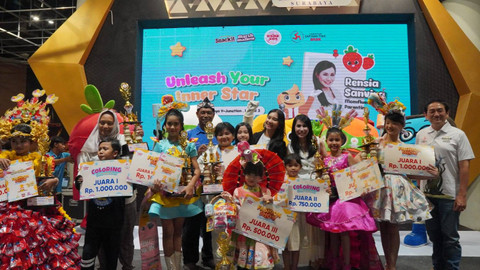 Gemar Bikin Busana Daur Ulang Antar Breanna Raih Juara The Rising Kids 2024