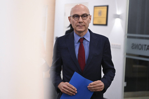 Komisaris Tinggi Hak Asasi Manusia Perserikatan Bangsa-Bangsa Volker Turk. Foto: Mohd RASFAN/AFP