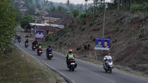 Perjalanan Tour Boemi Nusantara dengan Yamaha NMax Turbo dari Bengkulu ke Palembang. Foto: YIMM