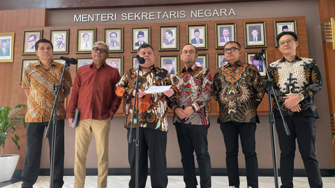 Konferensi pers Pansel Capim dan Dewas KPK terkait pengumuman hasil tes profile assessment Capim dan Dewas KPK, di Kementerian Sekretariat Negara, Rabu (11/9/2024). Foto: Fadhil Pramudya/kumparan