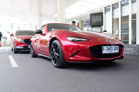 Ilustrasi aktivitas Mazda Power Drive 2024 di Jakarta. Foto: Sena Pratama/kumparan