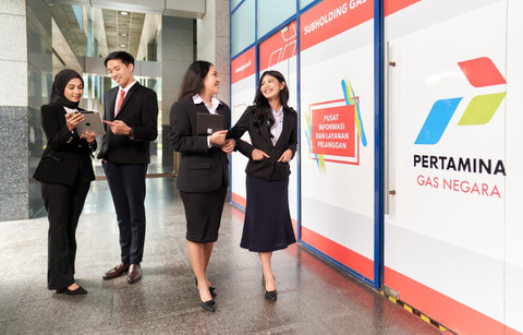 Pegawai Pertamina Gas Negara (PGN). Foto: Dok. Pertamina