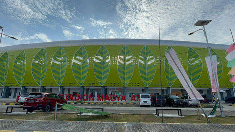 Suasana di kompleks Sumut Sport Center, Deli Serdang, Sumatera Utara, Kamis (12/9/2024). Foto: Tri Vosa Fabiola Ginting/kumparan