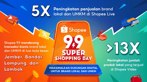 Shopee 9.9 Super Shopping Day. Foto: Istimewa