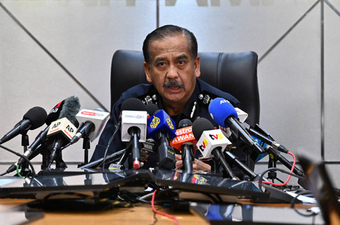 Inspektur Jenderal Kepolisian Kerajaan Malaysia Razarudin Husain. Foto: Mohd RASFAN/AFP