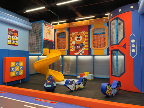 Grand launching playground asal Singapura, Kiztopia, di Agora Mall, Jakarta, Jumat (13/9/2024). Foto: Nabila Fatiara/kumparan