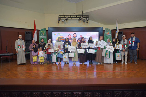 Yayasan Kasih Palestina menggelar acara Milad ke-7 dengan tema "Inspire and Impactful" yang berlangsung di Auditorium Museum Sribaduga, Bandung.  Foto: Dok. Istimewa