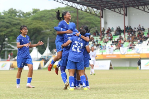 Jawa Barat meraih emas di PON 2024 Foto: Dok. Ahmad Maherdika/@fotobolakita