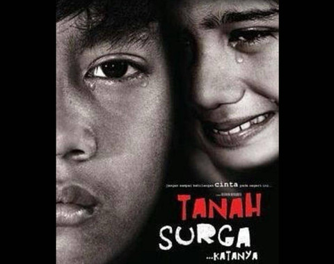 Film Tanah Surga.. Katanya yang mengambil lokasi syuting di Tayan, Kabupaten Sanggau. Foto: Dok. Istimewa