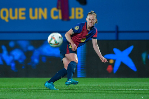 Pemain FC Barcelona Wanita Keira Walsh. Foto: S. Ros/IMAGO/via REUTERS
