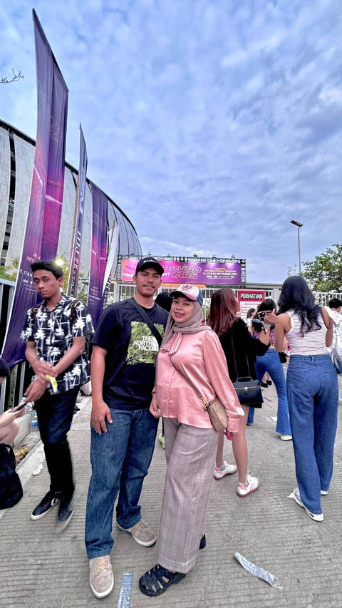 Syahrul, member teman kumparan yang menang giveaway tiket Bruno Mars. Foto: dok ist