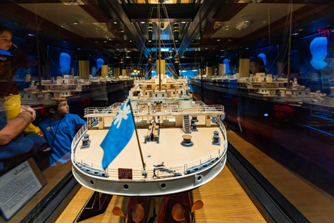 Diorama sejarah Titanic. Foto: Shutterstock