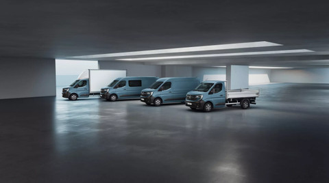 Prototipe kendaraan komersil hidrogen Renault Master H-2 Tech. Foto: Renault