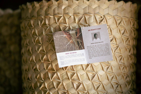 Anyaman lontar dari NTT. Foto: Dok. Du Anyam