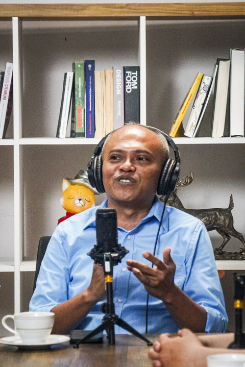 DipTalk bersama Pengamat Pertahanan Khairul Fahmi. Foto: Darryl Ramadhan/kumparan