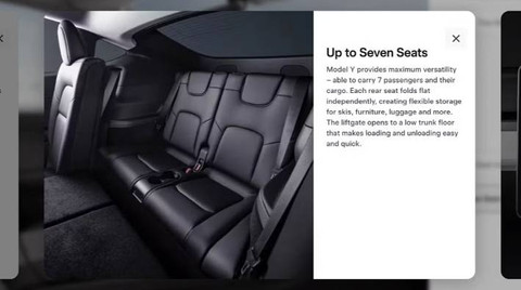 Tesla Model Y 7-penumpang. Foto: Drive
