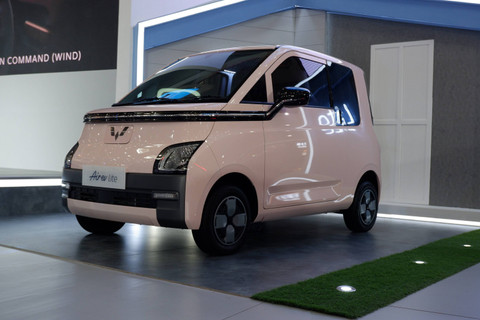Mobil listrik Wuling Air ev Lite Long Range resmi meluncur di Indonesia, Jumat (20/9/2024). Foto: Sena Pratama/kumparan