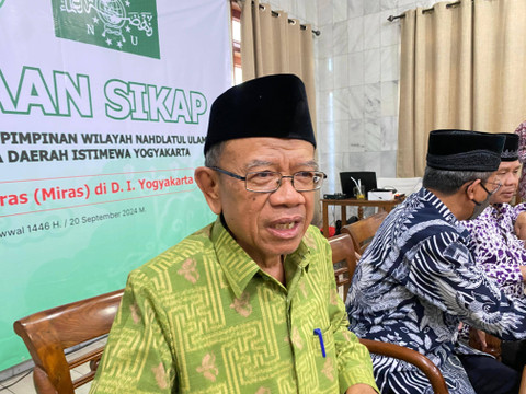 Ketua MUI DIY, Machasin. Foto: Resti Damayanti/Pandanga Jogja
