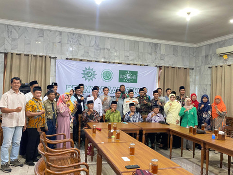 Pernyataan sikap MUI, NU, dan Muhammadiyah DIY terkait dengan peredaran miras di DIY, Jumat (20/9). Foto: Resti Damayanti/Pandangan Jogja