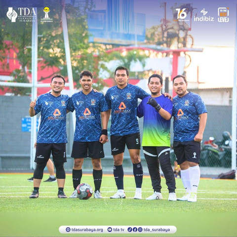 Jalin Kolaborasi, TDA Surabaya Gelar Laga Persahabatan dengan Hipmi Surabaya (2)