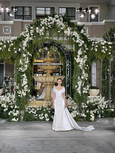 Jenama bridal SEBASTIANsposa menghadirkan gaun pernikahan dalam koleksi 'REVERIE'. Foto: Dok.  SEBASTIANsposa