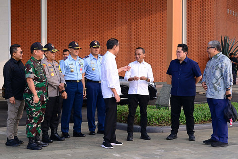 Presiden Joko Widodo melakukan kunjungan kerja ke Provinsi Nusa Tenggara Barat (NTB), Senin (23/9/2024). Foto: Muchlis Jr/Biro Pers Sekretariat Presiden
