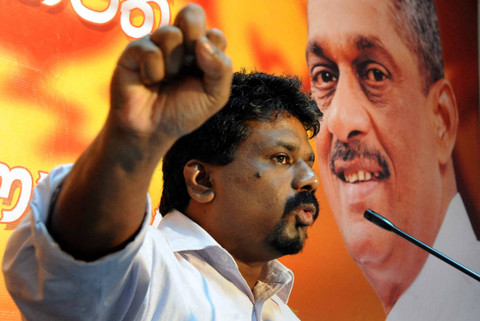 Presiden baru Sri Lanka Anura Kumara Dissanayake. Foto: LAKRUWAN WANNIARACHCHI / AFP