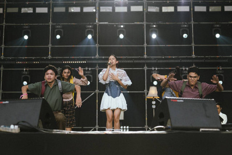 Maudy Ayunda di Pestapora 2024. Foto: Dok. Pestapora 2024