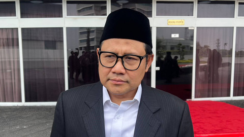 Muhaimin Iskandar di sidang akhir paripurna MPR RI, Rabu (25/9/2024). Foto: Haya Syahira/kumparan