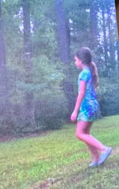 Peyton Saintignan, anak 10 di Amerika Serikat hilang di hutan karena tidur sambil berjalan. Foto: Facebook/ @Webster Parish Sheriff's Office
