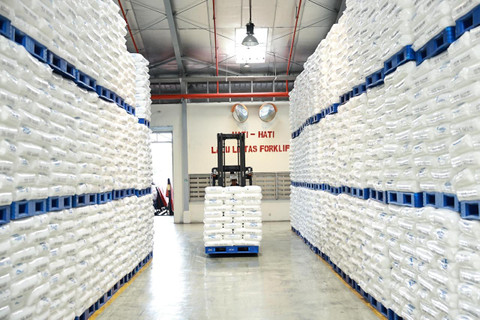 Bahan baku plastik ramah lingkungan yang diproduksi Polytama sebagai perusahaan afiliasi Pertamina. Foto. Dok. Pertamina