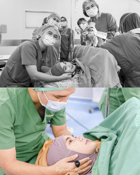 Anisa Rahma melahirkan anak ketiga. Foto: Instagram/ @anisarahma_12