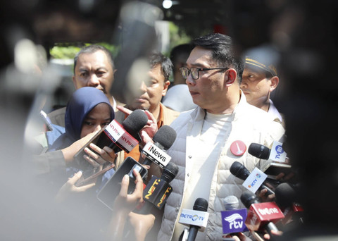 Calon Gubernur Jakarta nomor urut 1 Ridwan Kamil saat berada di kawasan Pancoran, Jakarta Selatan, Kamis (26/9/2024). Foto: Dok. Istimewa