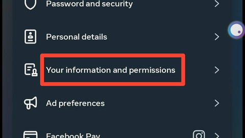 Your information and permissions