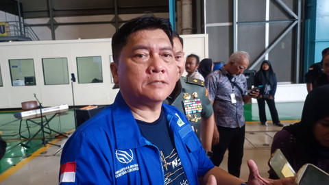 Dirut PT Dirgantara Indonesia Gita Amperiawan saat dijumpai di hanggar PTDI, Bandung, Jumat (27/9). Foto: Thomas Bosco/kumparan