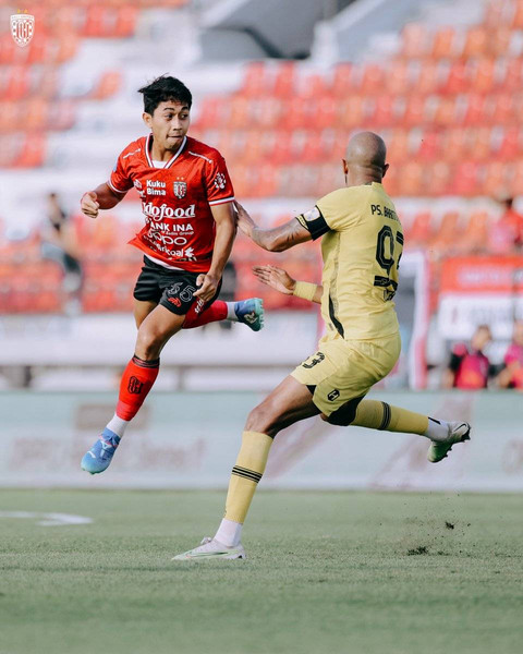 Bali United vs Barito Putera. Foto: X @BaliUtd