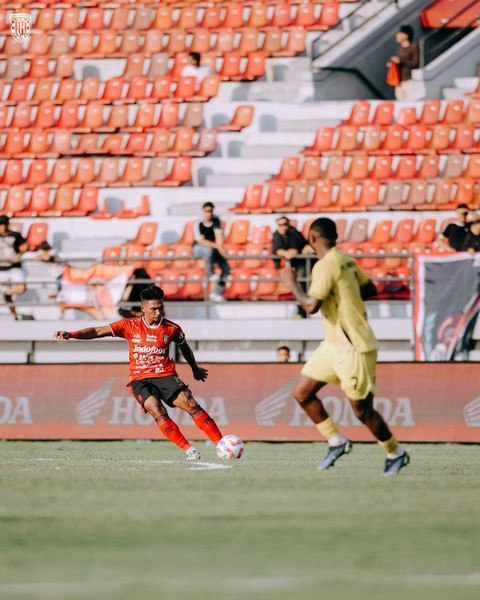 Bali United vs Barito Putera. Foto: X @BaliUtd