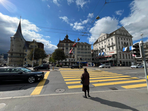 Suasana Kota Lucerne, Swiss. Foto: Reza Aditya Ramadhan/kumparan