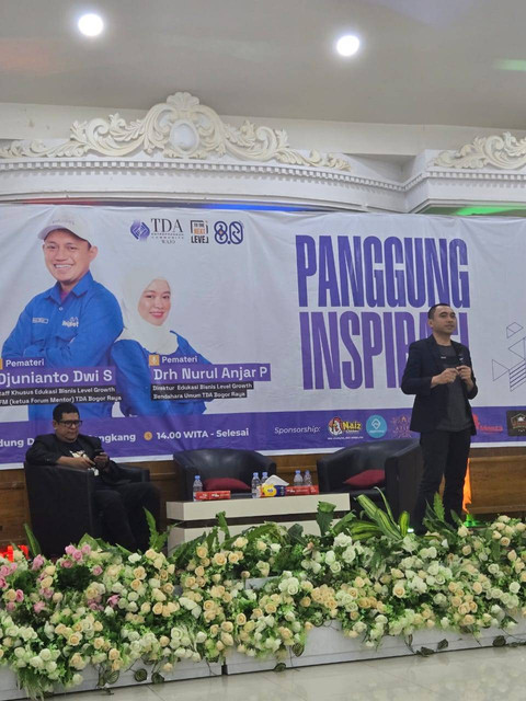 Kegiatan sharing bisnis TDA Wajo. foto/dok.tda wajo