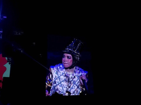 Konser The Greatest Melly Goeslaw: Everlasting Harmony digelar di Beach City International Stadium Ancol, Jakarta, Minggu (29/9/2024). Foto: Giovanni/kumparan