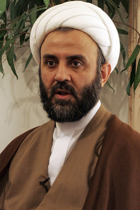 Syekh Nabil Qaouq, seorang pemimpin Hizbullah di Lebanon selatan  Foto: Dominique Faget/AFP