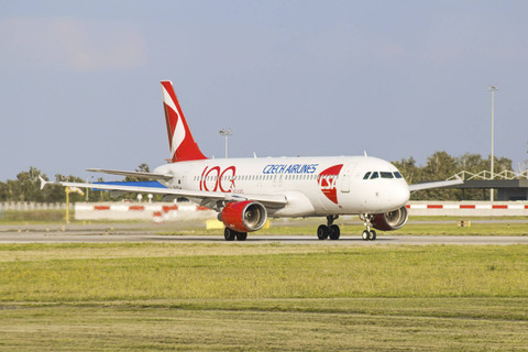 Maskapai penerbangan Czech Airlines Foto: Matyas_Luke/Shutterstock