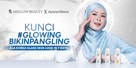 MS GLOW Beauty bersama Ayana Moon luncurkan Hydra Milk Toner, White Caviar Toner, dan WhiteCellDNA Toner. Foto: Dok. MS GLOW