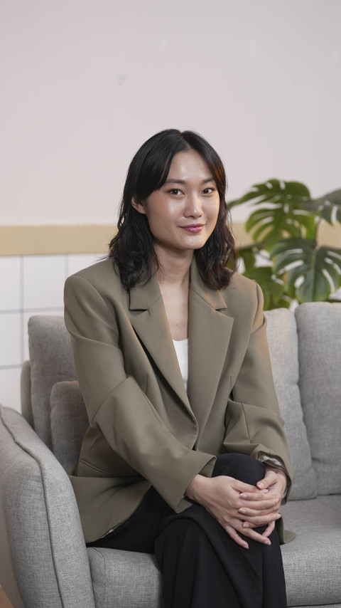 Model Ayu Gani menjadi narasumber di Ladies Talk kumparanWOMAN. Foto: kumparan