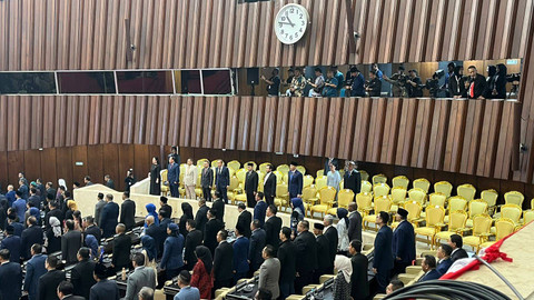 Suasana Sidang Paripurna Ke-3 MPR RI di Kompleks Parlemen, Senayan, Jakarta, Kamis (3/10/2024). Foto: Haya Syahira/kumparan