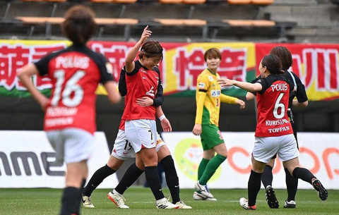 Urawa Red Diamonds, klub sepak bola wanita papan atas Jepang. Foto: Instagram/@urawaredsladies