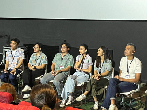 Pemain film Crocodile Tears di Busan International Film Festival. Foto: DN. Mustika Sari/kumparan